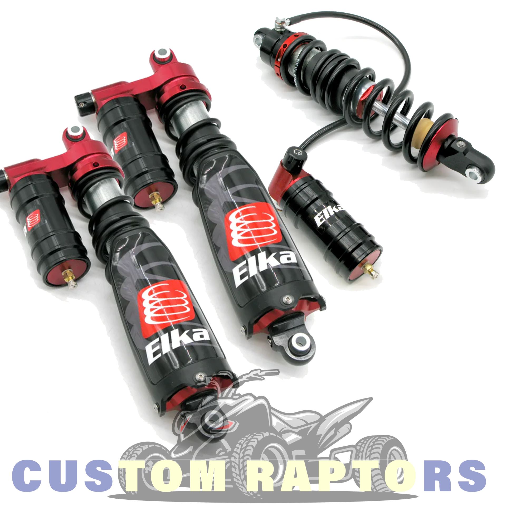 Elka Legacy Yamaha Raptor 700 Suspension from Custom Raptors